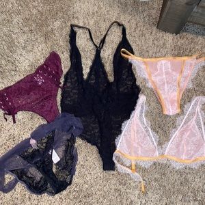 Misc Victoria secret lingerie used once for boudoir . All bundle